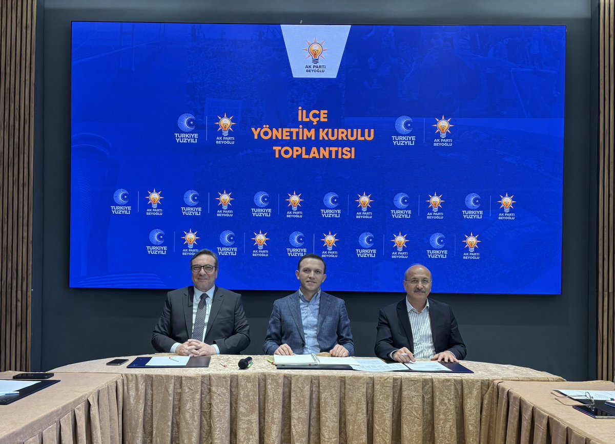 AK Parti Beyoğlu tweet media