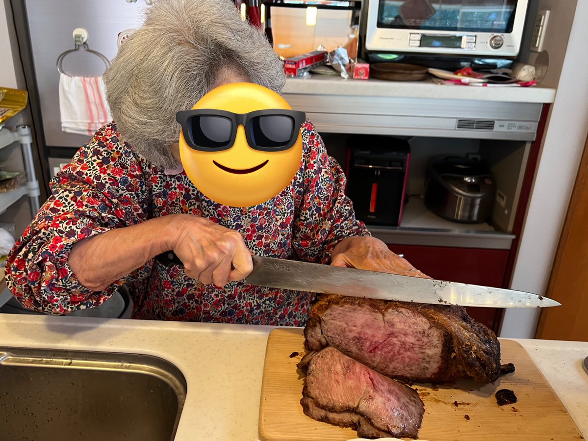 俺のBBAのローストビーフクソうまかったぞ