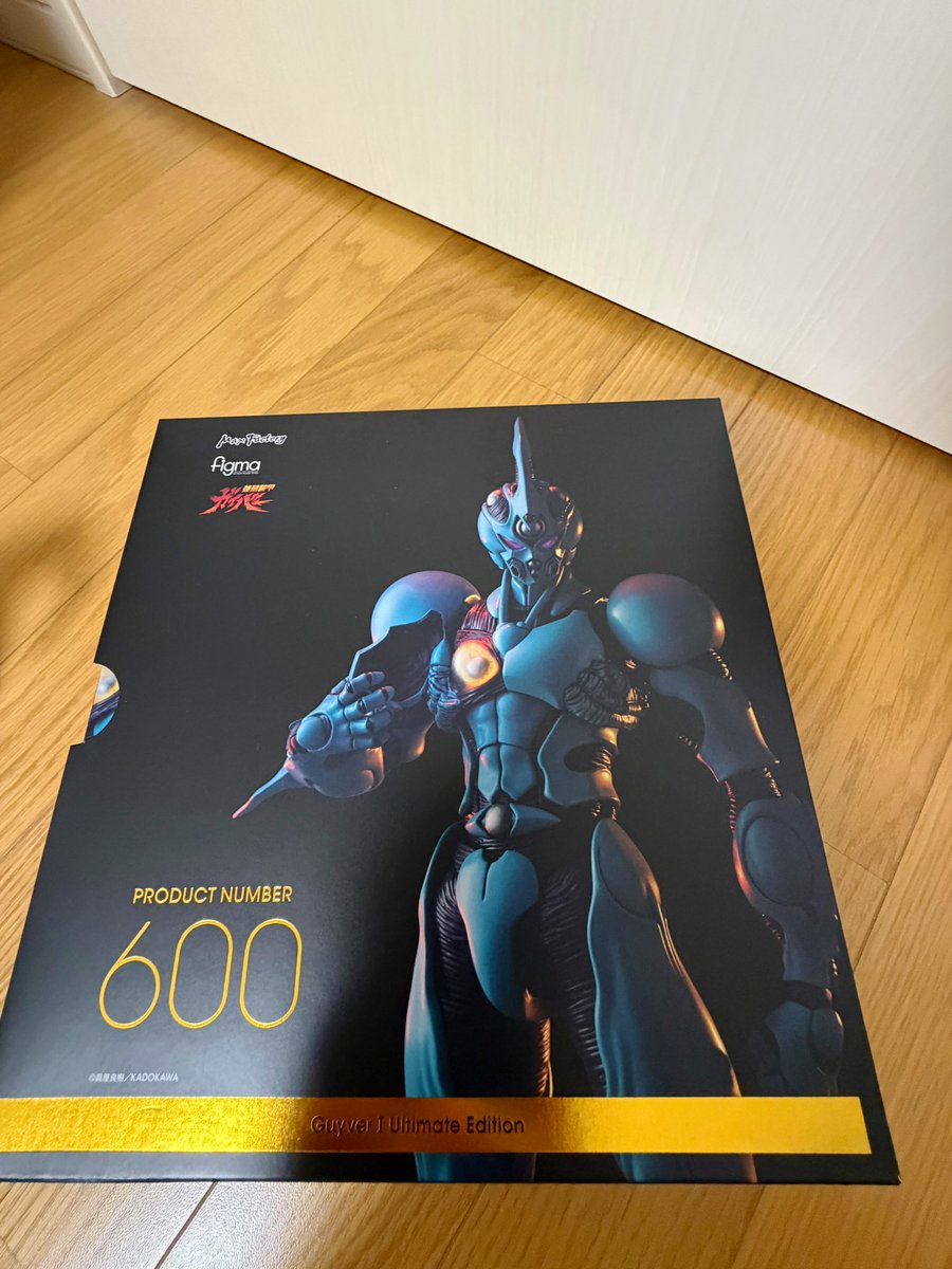 ogatamose's tweet photo. 初版時買い逃してたfigmaガイバー1も購入！BFC MAX以来20年ぶりのガイバー1フィギュア！！
展示会初日は海外出張中だったので入手諦めてただけに、平日期間の再入荷はありがたい！ https://t.co/T3wlsr32da