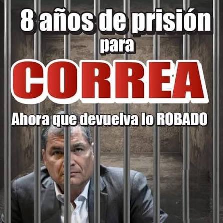 UN PROFUGO EN URUGUAY

Es vergonzoso que se reciba de forma oficial por parte del partido se gobierno y la Vicepresidente de la República

- ¿solo por ser de izquierda?
- ¿a que vino realmente?

Rafael Correa es un CORRUPTO DELINCUENTE PROCESADO

<a href="/CosseCarolina/">Carolina Cosse</a> <a href="/Frente_Amplio/">Frente Amplio</a>