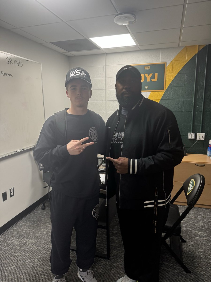 Thank you so much Coach <a href="/TerrenceIsaac1/">Coach Isaac SR.</a> and <a href="/CoachDobbins1/">Coach Dobb</a> for having me, loved learning more about Wayne State and the future.

Email: Bradytaylor8585@gmail.com
Phone: (469)-345-9544

#TrustTheWork #DBU
<a href="/bret_taylor6385/">B Taylor</a> <a href="/NHSRecruits/">Northwest High School Football Recruiting</a> <a href="/Prep2Play/">PrepStar Texas</a> <a href="/CSAPrepStar/">PREPSTAR</a> <a href="/cgrant02/">Colton Grant</a> <a href="/schutzac/">Coach Schutz</a>