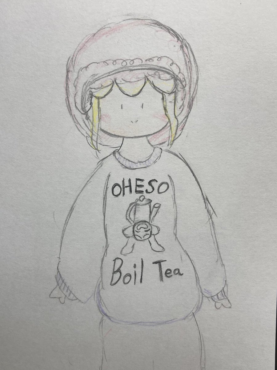 今宵のらくがき。
パジャマ姿のココちゃん。