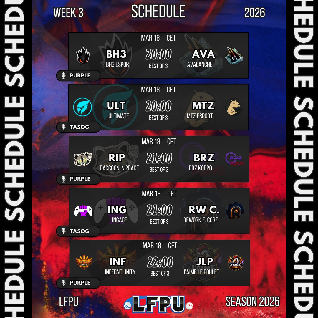 LFPU - Ligue Française de Pokémon Unite tweet media