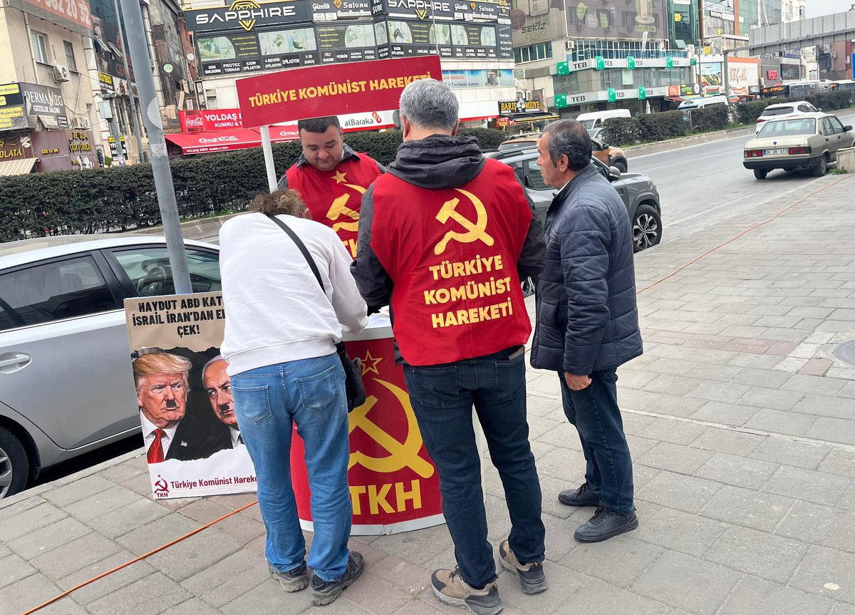 📌Çiğli

📣 "NATO'ya hayır" çağrısıyla başlattığımız imza kampanyası ve Yurtsever Gazetesi'nin yeni sayısı alanlarda! 

🔴 Ülkemizde katilleri görmek istemiyorsan, bağımsız bir Türkiye'den yanaysan sen de katıl bize!👇

🔗natoyahayir.tkh.org.tr

#IranWar‌ #Notonato #savaş