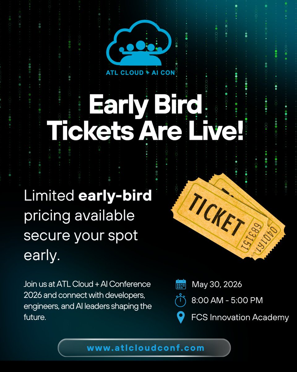 Atlanta Cloud Conference tweet media