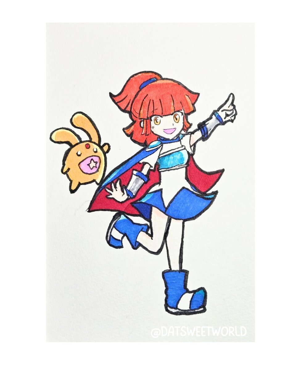 Datsweetworld's tweet photo. Arle from Puyo puyo is going to be in Sonic CrossWorlds! Yay!

#SEGA #ぷよぷよ https://t.co/dwzo3bhq5w