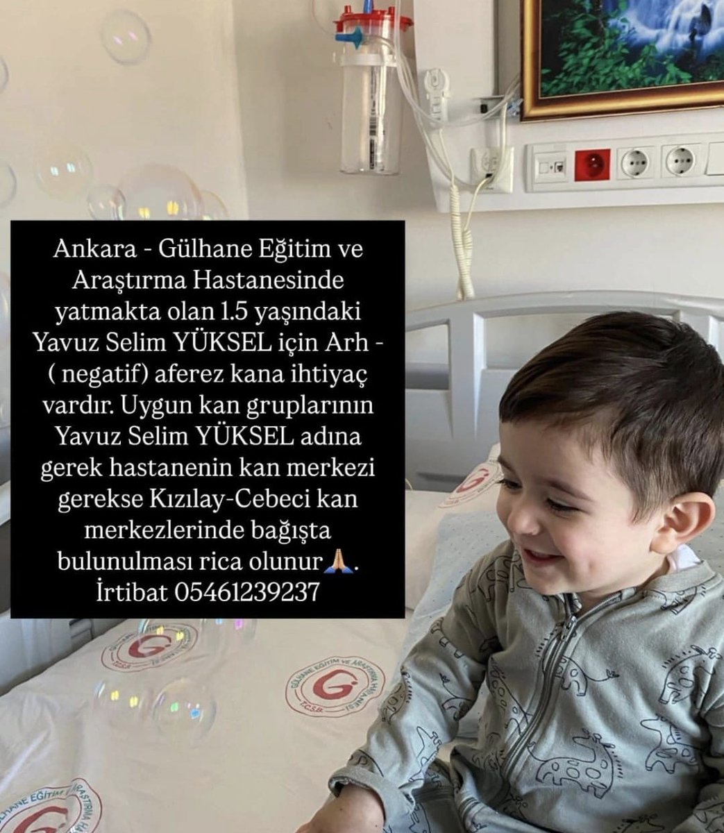 🔴Acil Kan Aranıyor 🔴
Arkadaşlar küçük bir çocuk için acil kana ihtiyaç var
Elden ele paylaşalım lütfen çok acil dediler