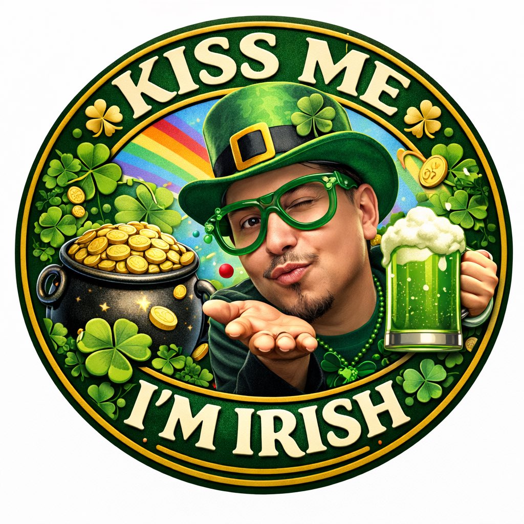 Wizard_svt's tweet photo. Happy St Patrick’s Day-Young Wiz https://t.co/curLUKlYST
