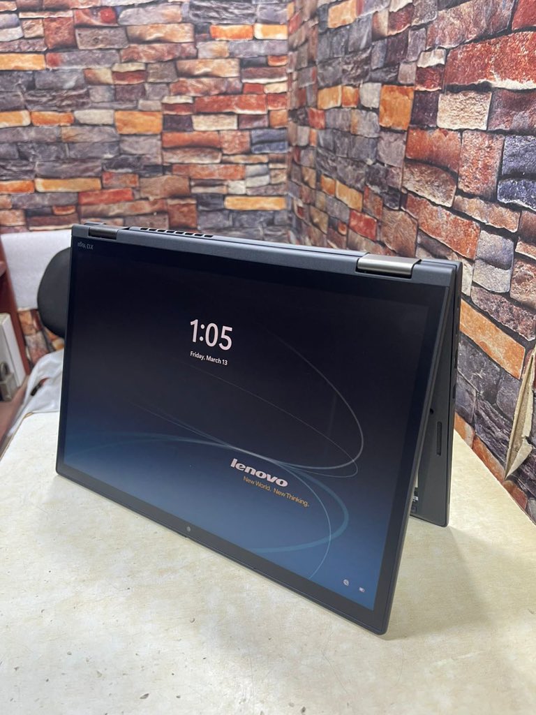 MrTraze's tweet photo. Lenovo Thinkpad X13 Yoga, Core i7-1265U, 512gb ssd, 16gb ram, 12th gen, 10 Cores, 12 Logical processors, convertible, Touchscreen, Face Recognition &amp; Fingerprint 🫆, 13.3” inches with stylus pen 🖊️ 

760k 

Comes with a laptop bag and delivery is free. https://t.co/VLWDJJBujr