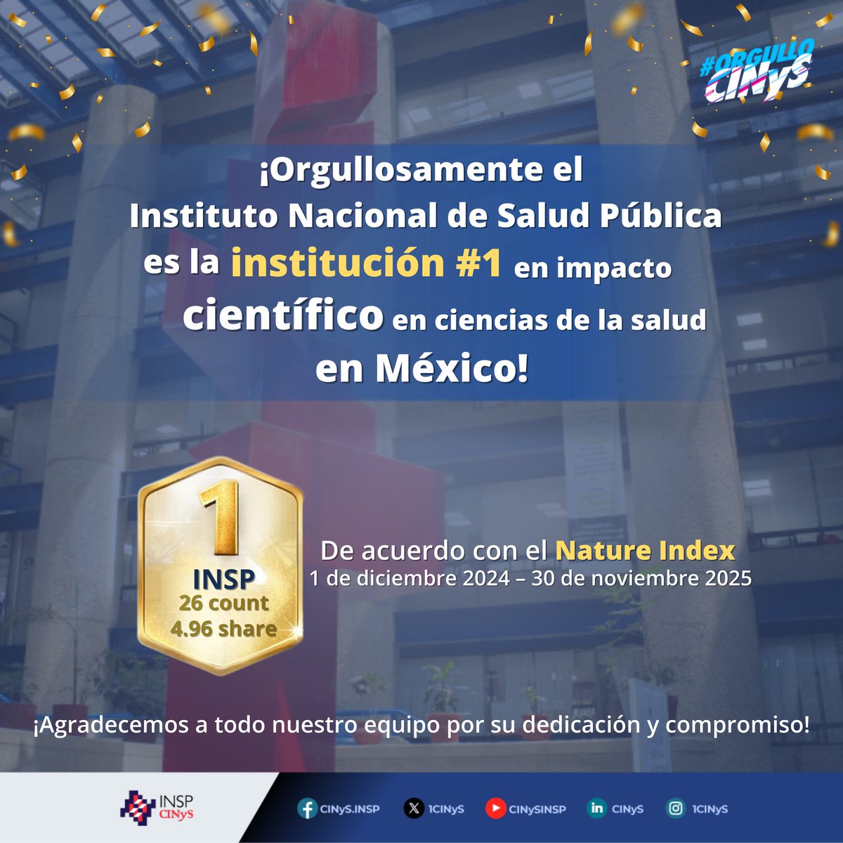 CINyS - INSP tweet media