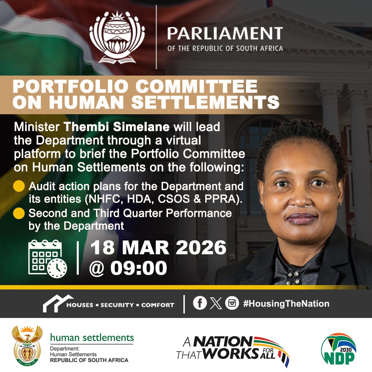 Department of Human Settlements tweet media