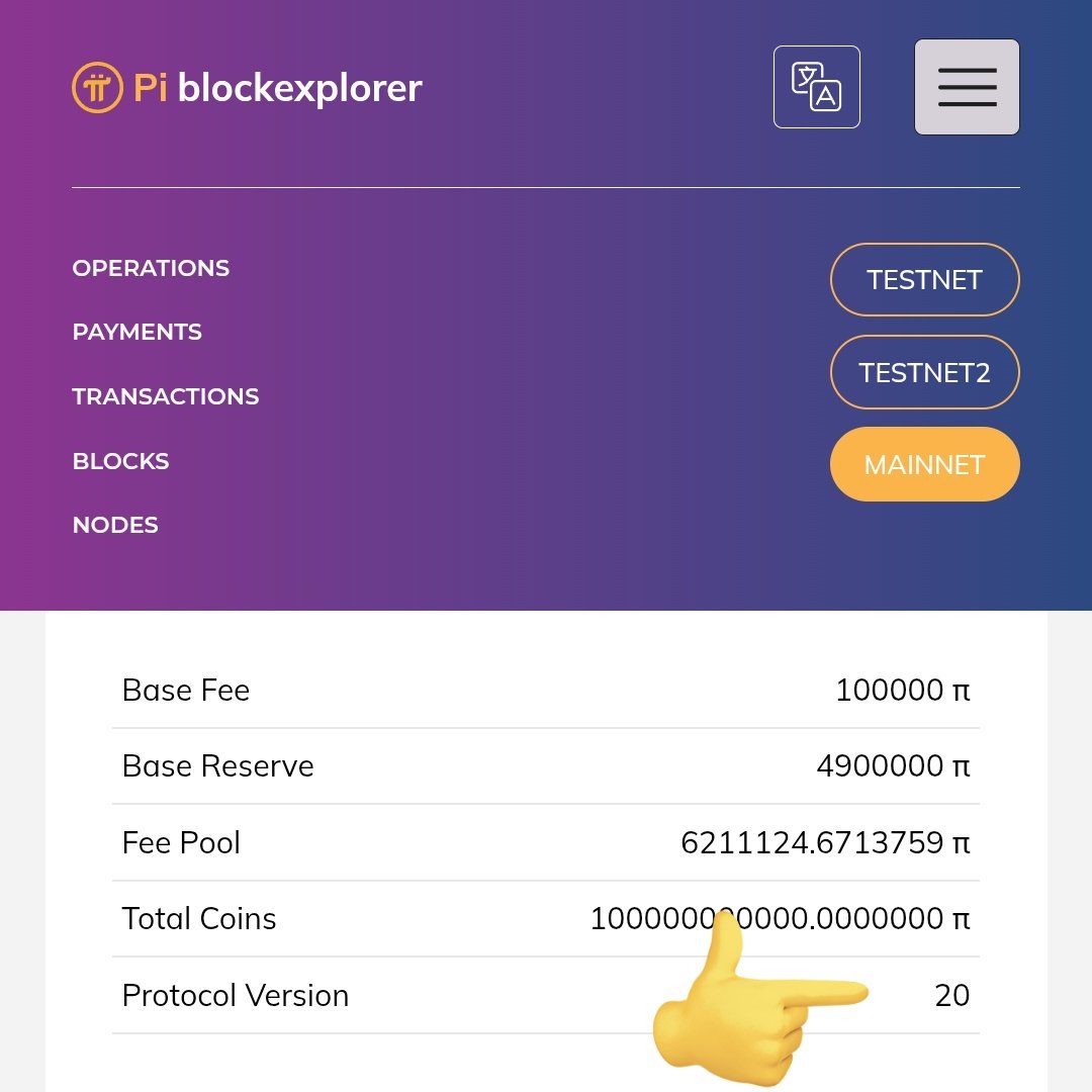 EnockKyana's tweet photo. #PiNetwork: Protocol v20 Active on the mainnet! 🚨 
The update is confirmed on BlockExplorer! ✅
@PiCoreTeam https://t.co/1I1noYu3wO