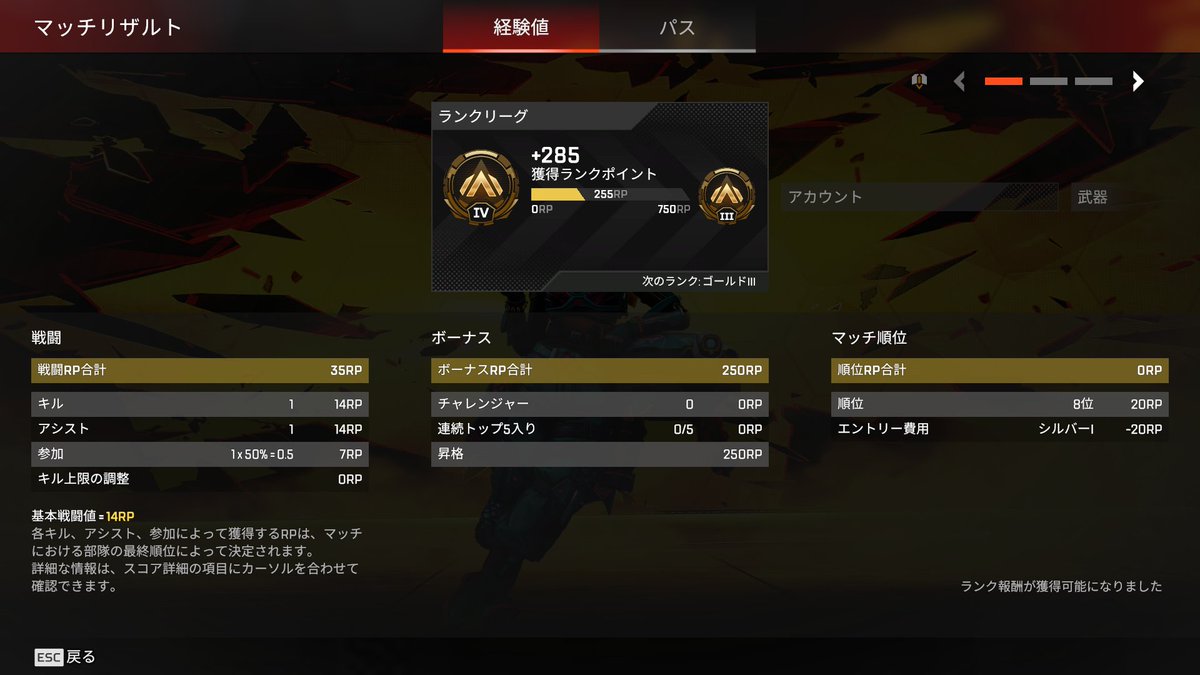 amesame24's tweet photo. ヴァロに引き続きエペもゴールド到達しました...!!!!
これからももっと精進いたします！！！！ https://t.co/R38TdnURFj