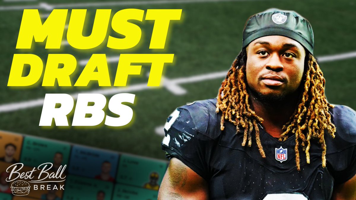 Join the Best Ball Lunchbreak with <a href="/Steveospeak/">Steve Shoup</a> at 1 pm EST on the <a href="/FanspeakDegens/">FanspeakDegens</a> Network!

Lots to talk about with the Waddle/Broncos trade! 
The graphic was made last night, but Steve will talk RBs too! LOL

Watch, draft, &amp; chat here at 1 pm est:
youtube.com/watch?v=FdHenM…