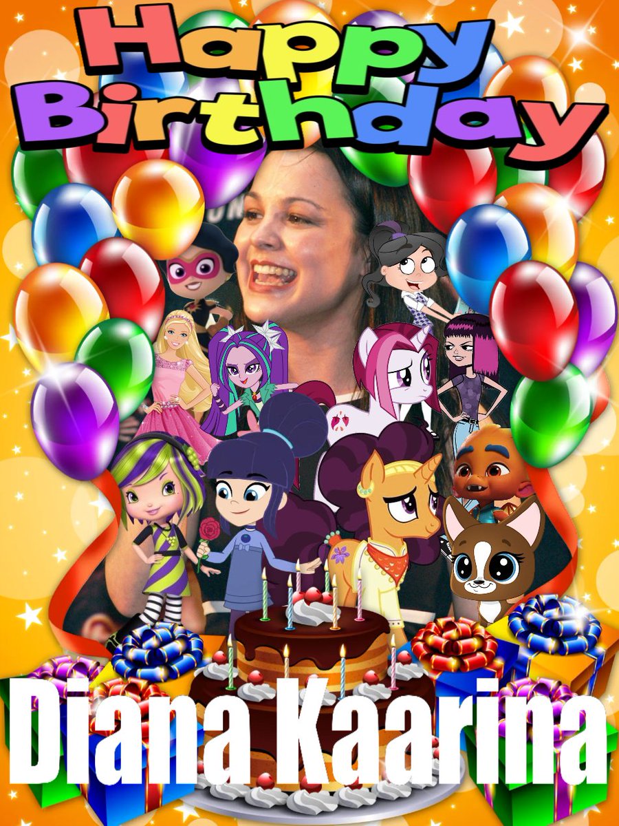 Camelo2017's tweet photo. Happy Birthday @DianaKaarina God bless you and all your wishes come true. Congratulations.
#RositaFresitaAventurasEnTuttiFrutti #RositaFresitaEnLaGranCiudad #MyLittlePonyLaMagiaDeLaAmistad #MyLittlePonyEquestriaGirls #Barbie #StarBeam #LittlestPetShopNuestroMundo #SuperMonstruos https://t.co/tZNUSRMcuP