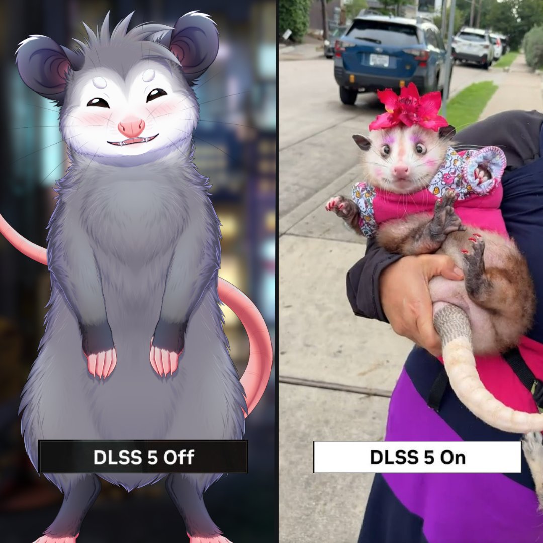AwsmPwsm 🗑️✨ (Opossum Vtuber) tweet media