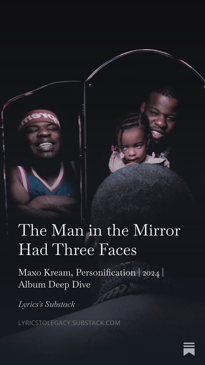 Lyrics2Legacy's tweet photo. Maxo Kream built a Hermetic document and disguised it as Houston rap.
Most people will hear the violence and miss the theology.
Some people will hear the theology and miss the violence.
He's demanding you hold both at the same time.
Because that's the only honest account of what it actually looks like to grow up where he grew up and try to grow into something different.