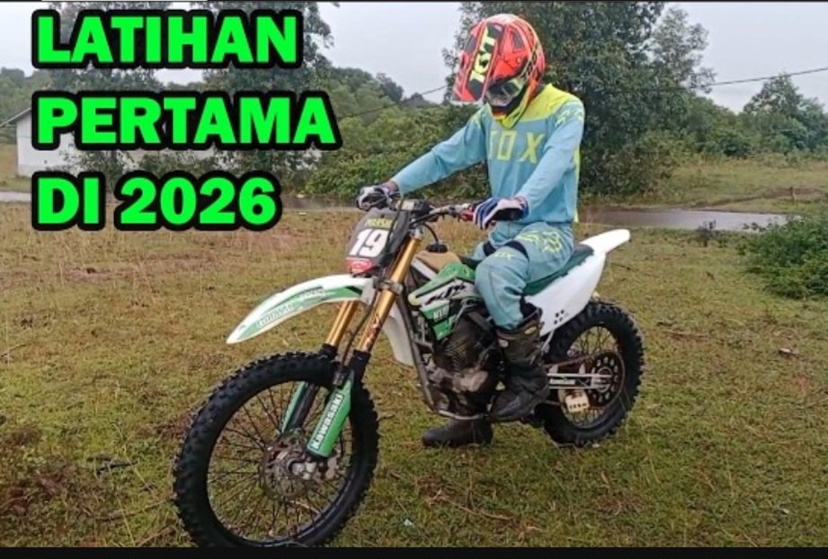 MarshaM19's tweet photo. https://t.co/t52sHzZevF 

Latihan Motocrosa pertama di 2026, untuk menghadapi musim balap baru 2026 dengan mempersiapkan peforma motor dan melatih pembalapnya. 
Video terbaru dari youtube saya, enjoy.... https://t.co/BtFbRnx7sO