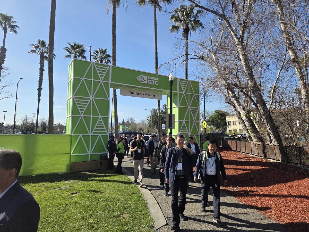 ArcCompute's tweet photo. Arc Compute at NVIDIA GTC 🚀
Jensen Huang’s keynote set the tone: $1T AI buildout, inference as the bottleneck, AI factories becoming real, and momentum beyond Blackwell.
Connecting with the ecosystem shaping the future of AI infrastructure. If you're here, let’s connect. https://t.co/so7kIobths