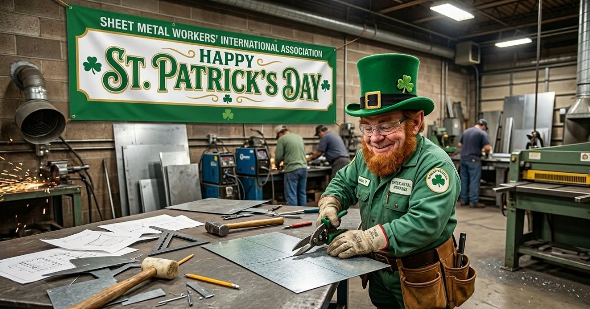 smartlocal23's tweet photo. If you happen to spot this leprechaun working on a job site or in your shop today, be sure to wish him a Happy St. Patrick’s Day from all of us at @SMARTLocal23!

#StPatricksDay #UnionStrong #SMARTUnion #SMARTNWRC #SMARTLocal23 #SMW23 #AKLocal23 https://t.co/4L2wtjRUar