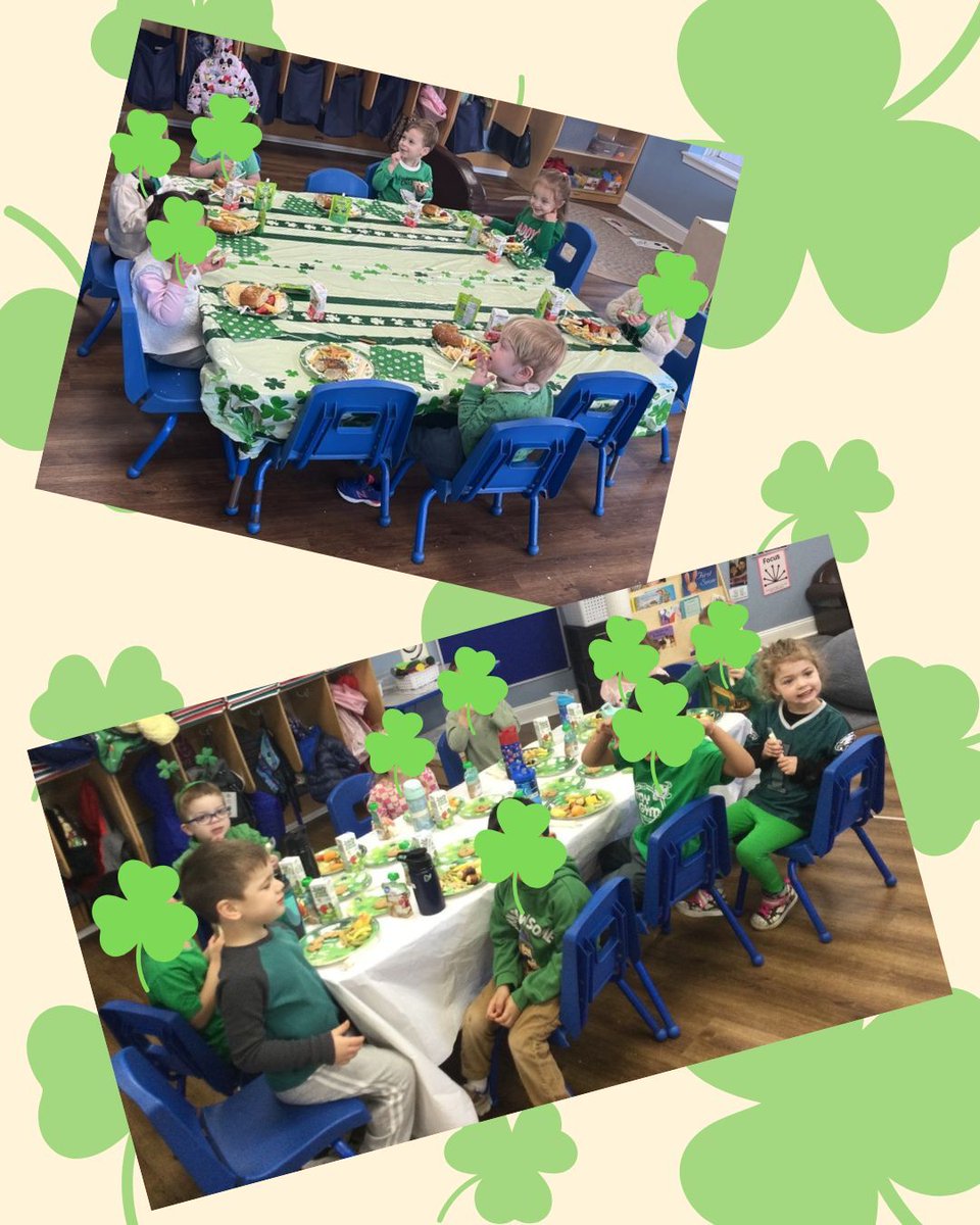 goddardcfpa's tweet image. Enjoying our classroom parties for St. Patrick’s Day!!! ☘️ #holidayparty ##stpatricksday #weargreen #goddardschoolchaddsford