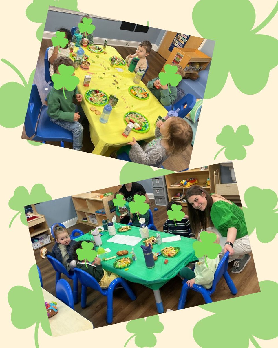 goddardcfpa's tweet image. Enjoying our classroom parties for St. Patrick’s Day!!! ☘️ #holidayparty ##stpatricksday #weargreen #goddardschoolchaddsford