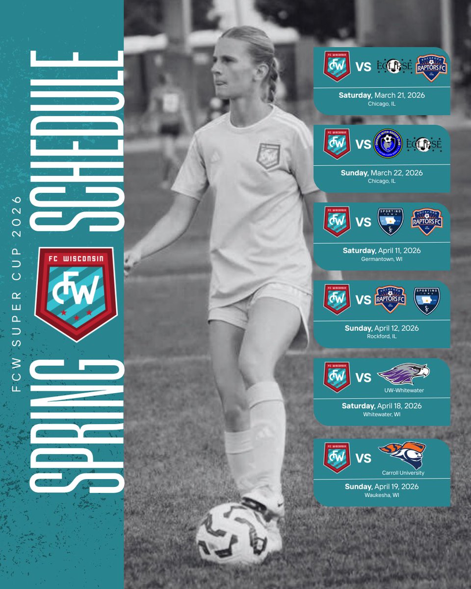 FCW Spring Program. 
Our most complete training environment—where development meets competition. Facing a full schedule of ECNL and college opponents, this is where players are challenged, tested, and pushed every day. Built for growth. Proven in competition.
