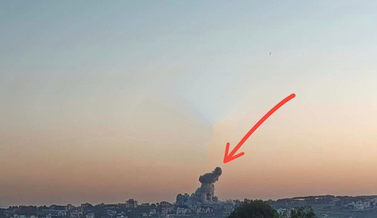 Füze doğrudan bir Siyonist İsrail askeri tesisine isabet etti.