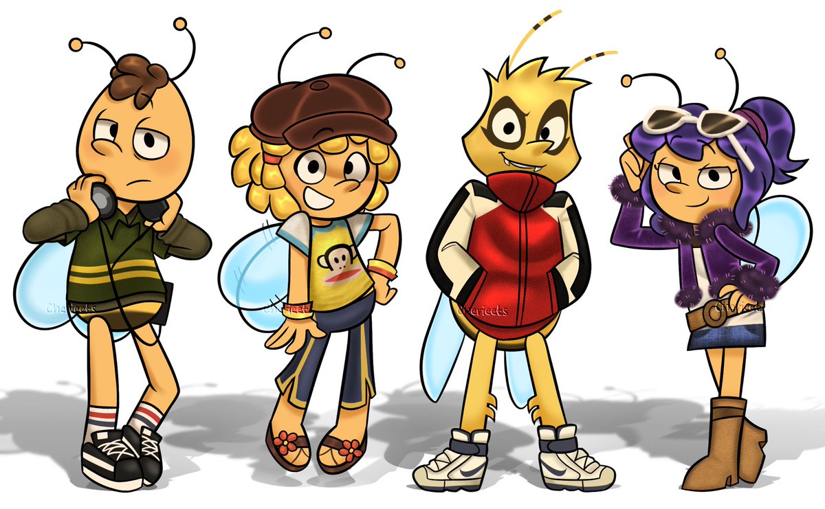 cherieets_'s tweet photo. Those Meadow Kids🐝 #mayathebee https://t.co/J99CDF8wEJ