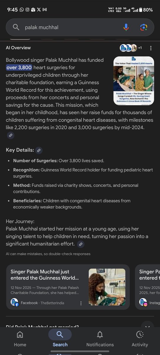 SamalSuchitra1's tweet photo. Respected @achyuta_samanta sir,I am writing to formally nominate Ms. Palak Muchhal for the prestigious KISS Humanitarian Award 2026 in recognition of her extraordinary efforts to serve humanity. She is actually deserving of this award. https://t.co/rP1Ab14Khp