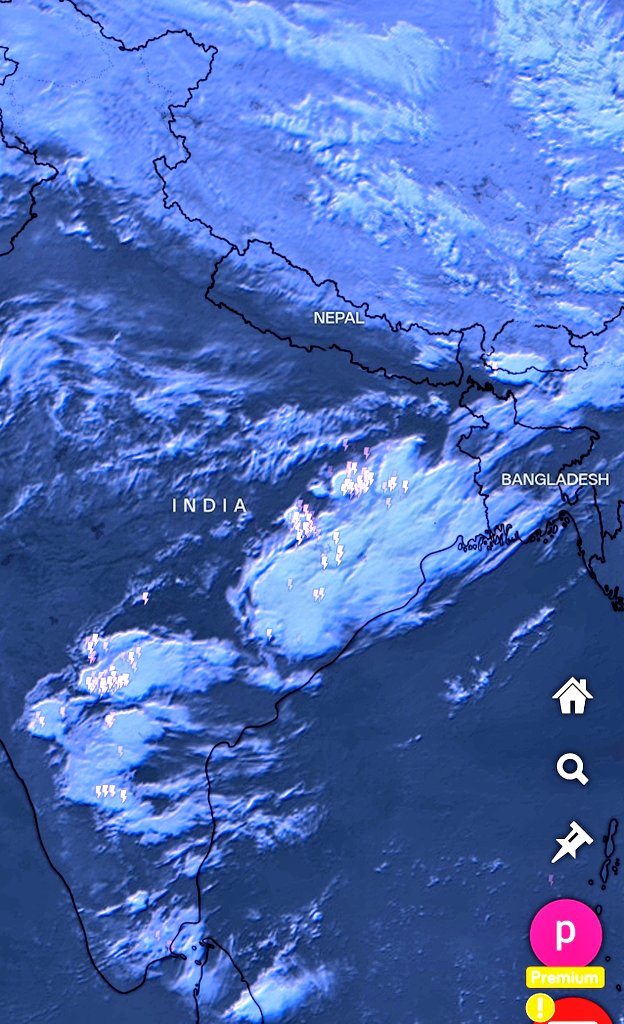 allindiaweather's tweet image. Wow! 🌟 Stunning chain of massive thunderstorms stretching from South India to Northeast India for the second day! Did you catch it? #Weather #Thunderstorms #India

अद्भुत! 😍 दक्षिण भारत से लेकर पूर्वोत्तर भारत तक विशाल गरज के तूफानों की एक लंबी श्रृंखला देखना दूसरे दिन भी हैरान