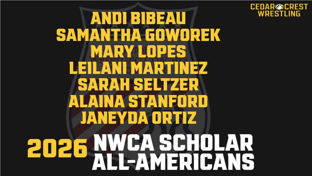 Cedar Crest College Falcons tweet media