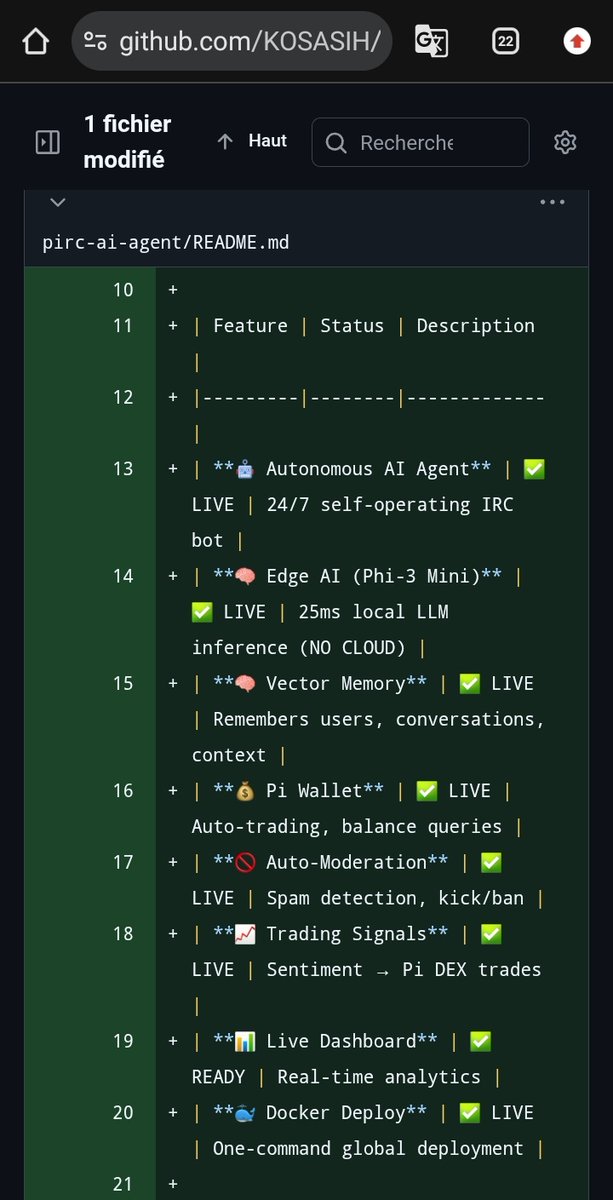 Kosasih is already working on an AI Agent for the PIRC:
📈Auto-trading on the DEX
🛡️ Security: Spam detection &amp; Auto-ban
🧠 Local AI: 25ms response time (Phi-3)
💼 Wallet: Automated management
📈Trading Signal
#PiNetwork