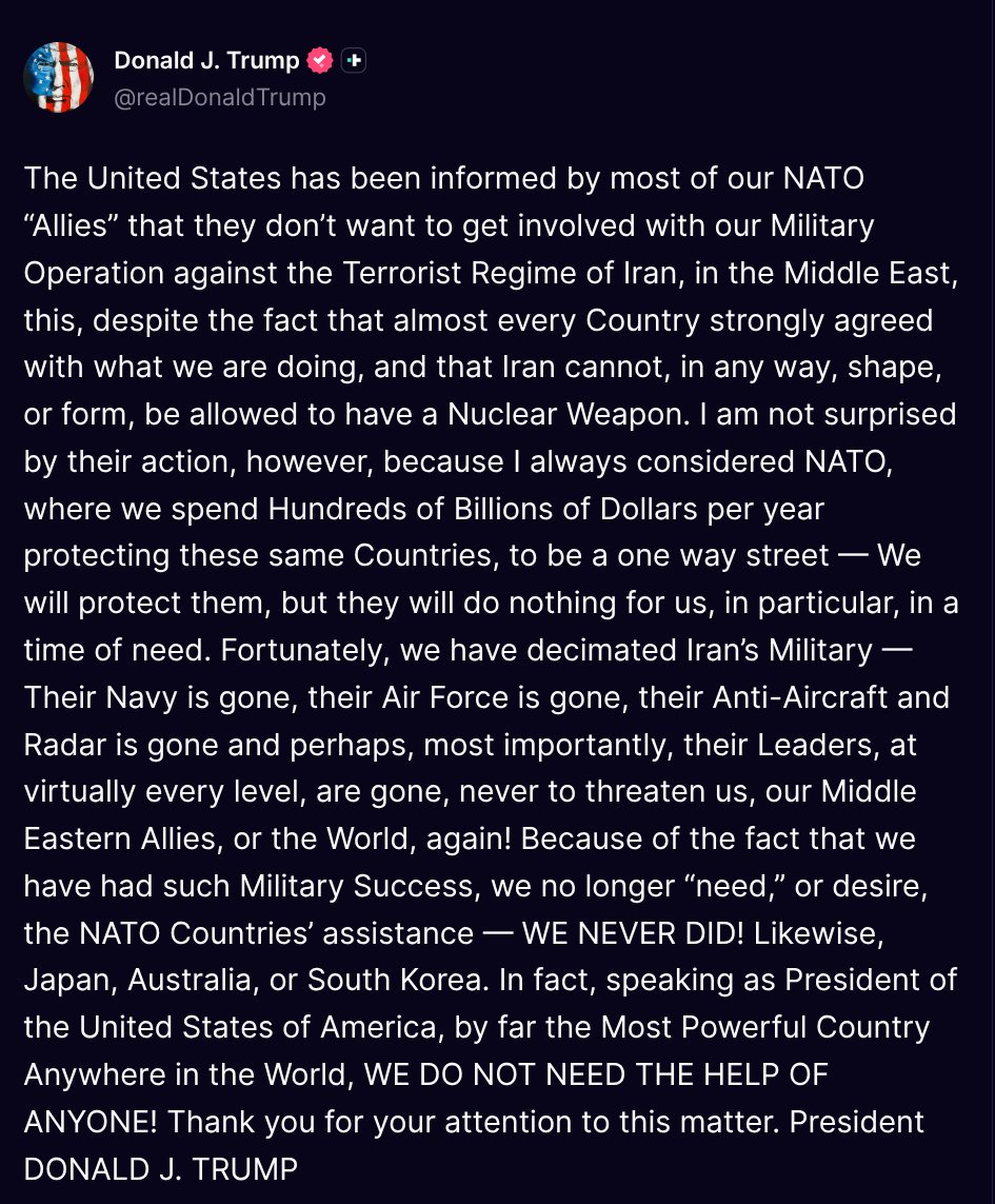 Fan Donald J. Trump 🇺🇸 TRUTH POSTS tweet media