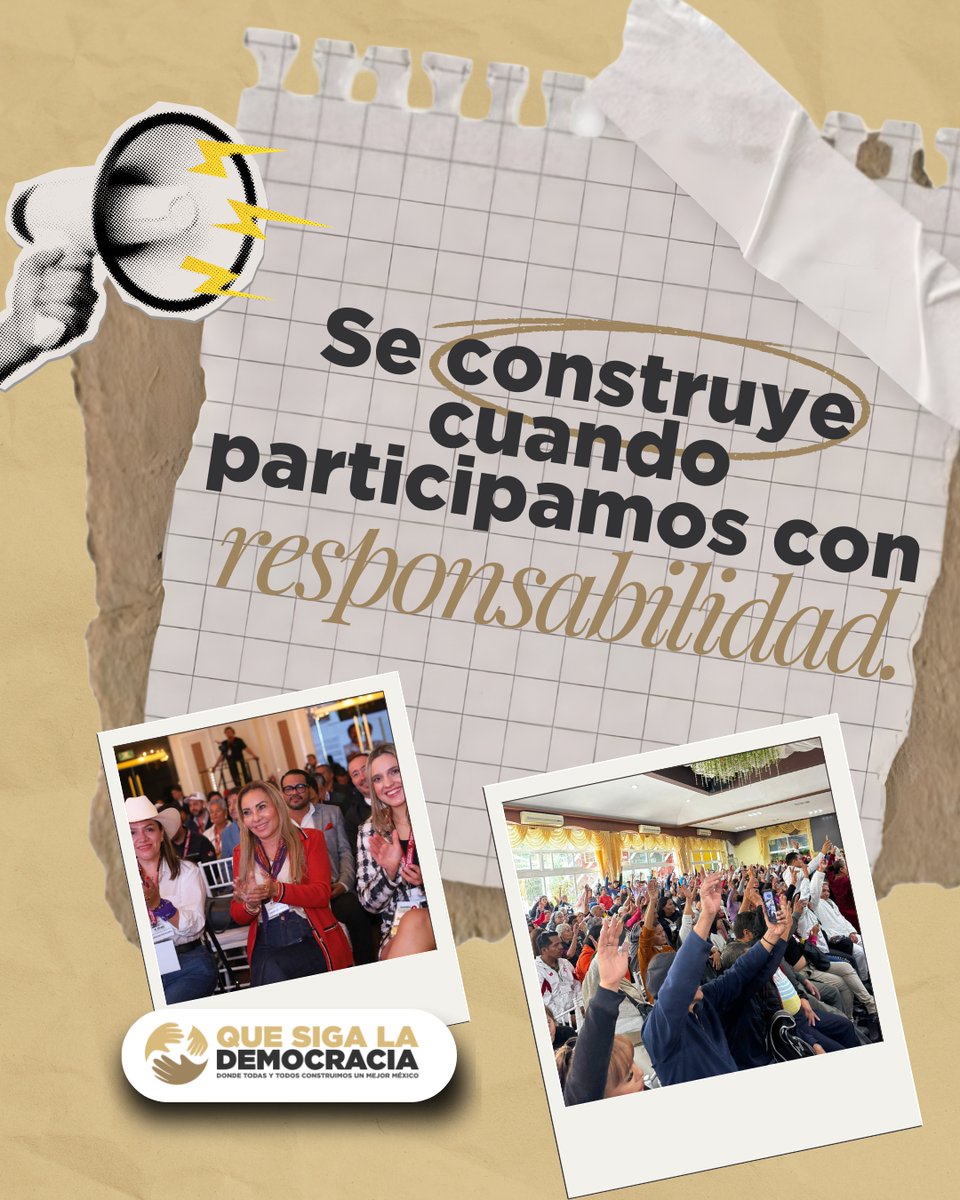 Que Siga La Democracia tweet media