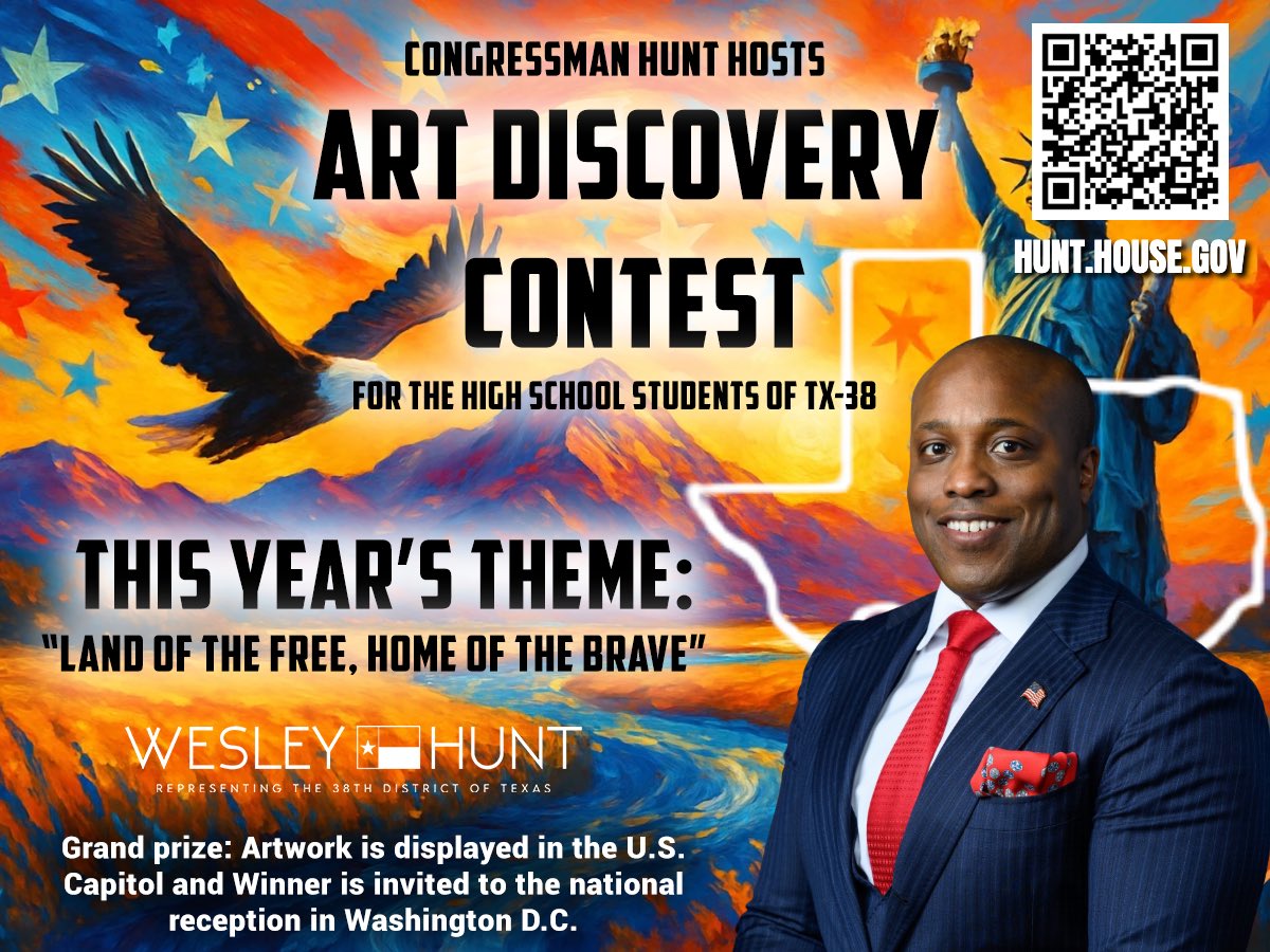 Rep. Wesley Hunt Press Office tweet media