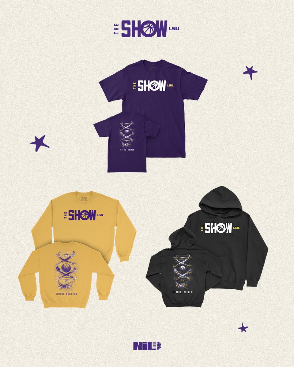 LSU NIL Store tweet media