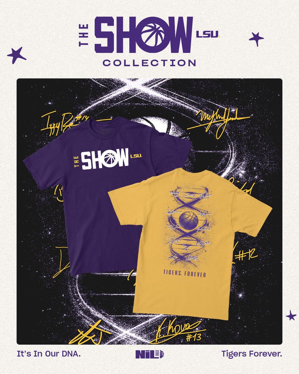 LSU NIL Store tweet media