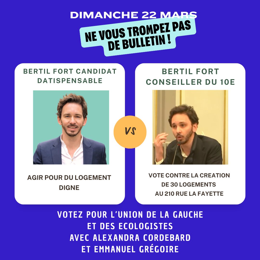 ElieJoussellin's tweet photo. Votez pour le logement social, c'est voter pour la Gauche et les Écologistes, c'est voter Alexandra Cordebard. https://t.co/6YPfeFae7B