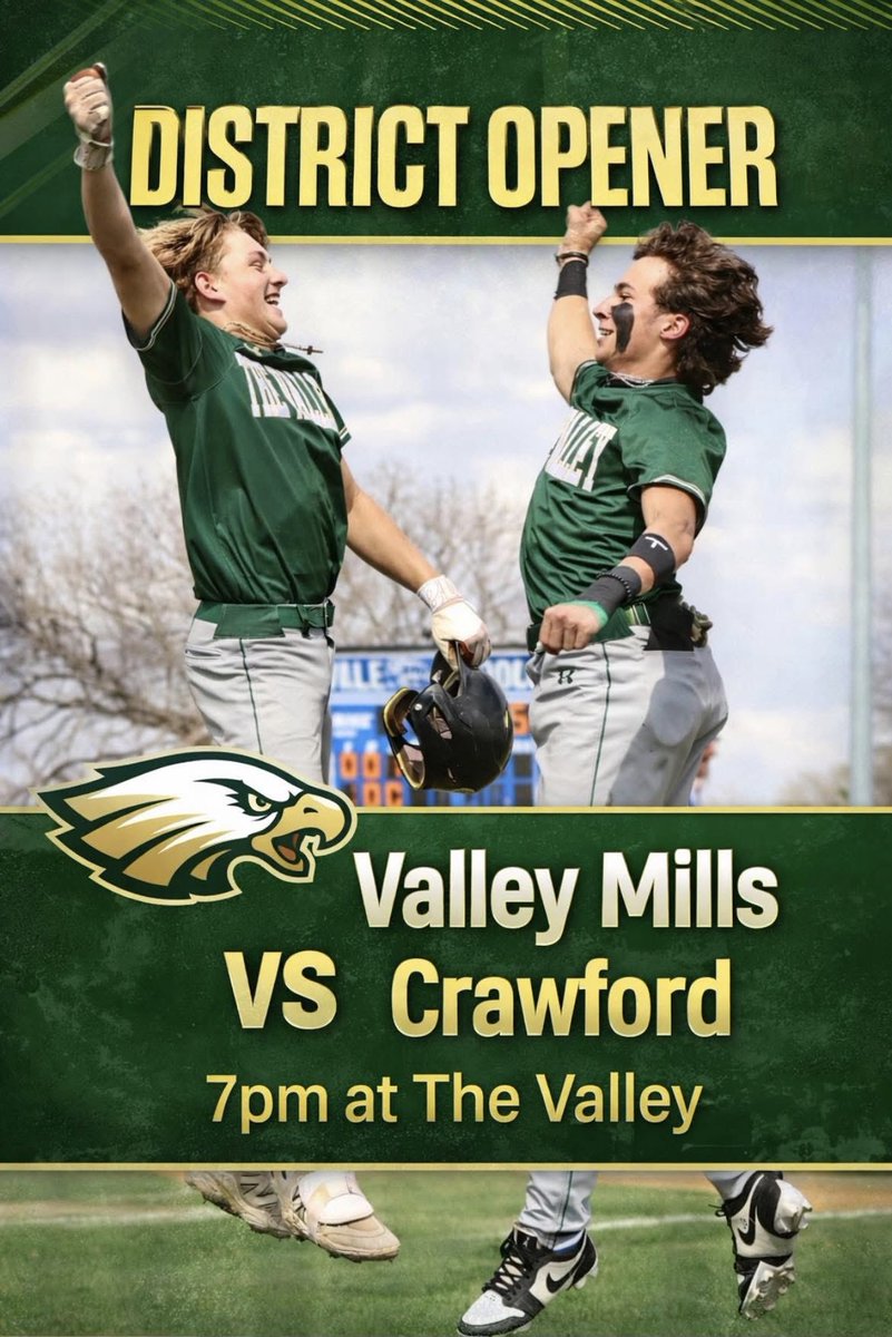 Valley Mills Eagle Baseball tweet media