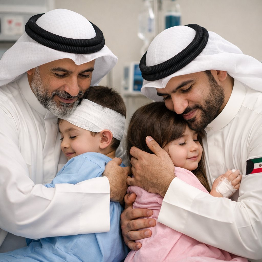 Alaa_eltweky's tweet photo. مات الاب والأم وسابو طفلين فجأه لقيو نفسهم أغراب ! 
لكن لا والله عمرهم ماكنو اغراب هما في رعاية الله اولاً و ف رعاية بلد اهلها عنوان للكرم والشهامه والخير ، 
في اصعب الظروف واقفين مع الاطفال ومش سايبنهم وفي منهم الي عايز  يتكفل بيهم ، دي مواقف عمرها ما كانت غريبه على اهل الكرم 🇰🇼 https://t.co/SJPiZQ1xte