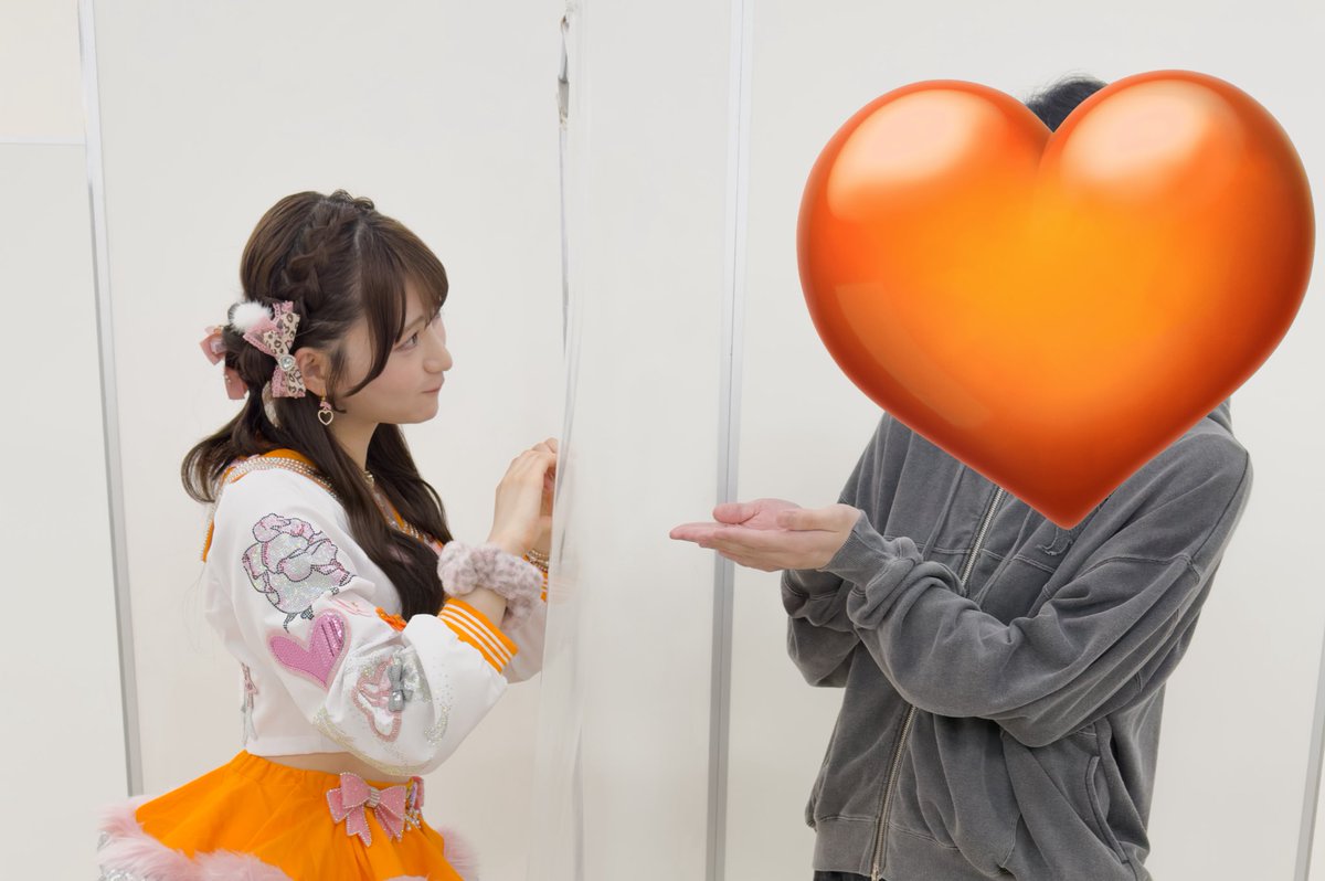 対面したひなのちゃんが可愛すぎて頭真っ白、、
