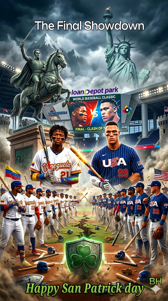Boris715's tweet photo. @MLB @elonmusk @EJerezESPN @ESPN_Beisbol @NEWSMAX @WBCBaseball @JesseBWatters @VizquelOmar13 @MLBONFOX @loanDepotpark La verdadera batalla es esta noche. Comenten Quien gana? 
The Real Battle (worth watching) is tonight https://t.co/jYQZGKTK1x