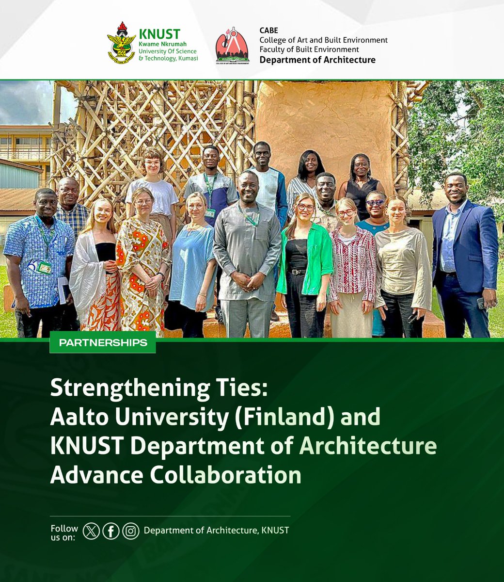 Department of Architecture KNUST tweet media