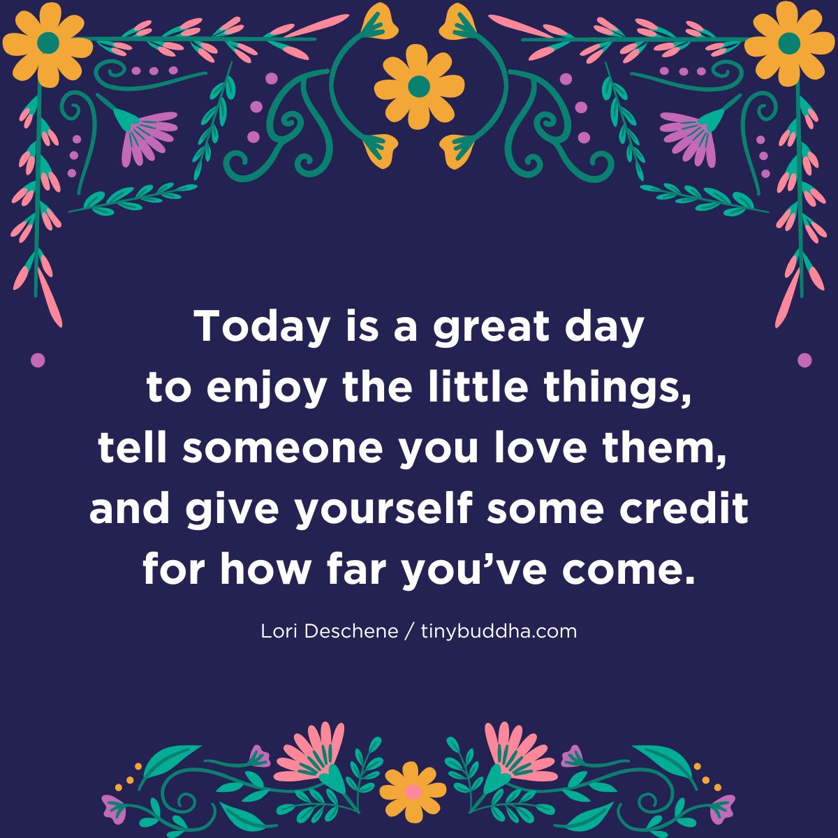 Tiny Buddha tweet media