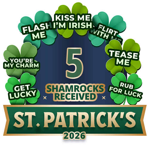 JenniferVey's tweet photo. My incredible @Flirt4Free fans just helped me earn my 5 Charms badge! So grateful!
 https://t.co/BK94KatISe https://t.co/1BJYSCpqLA