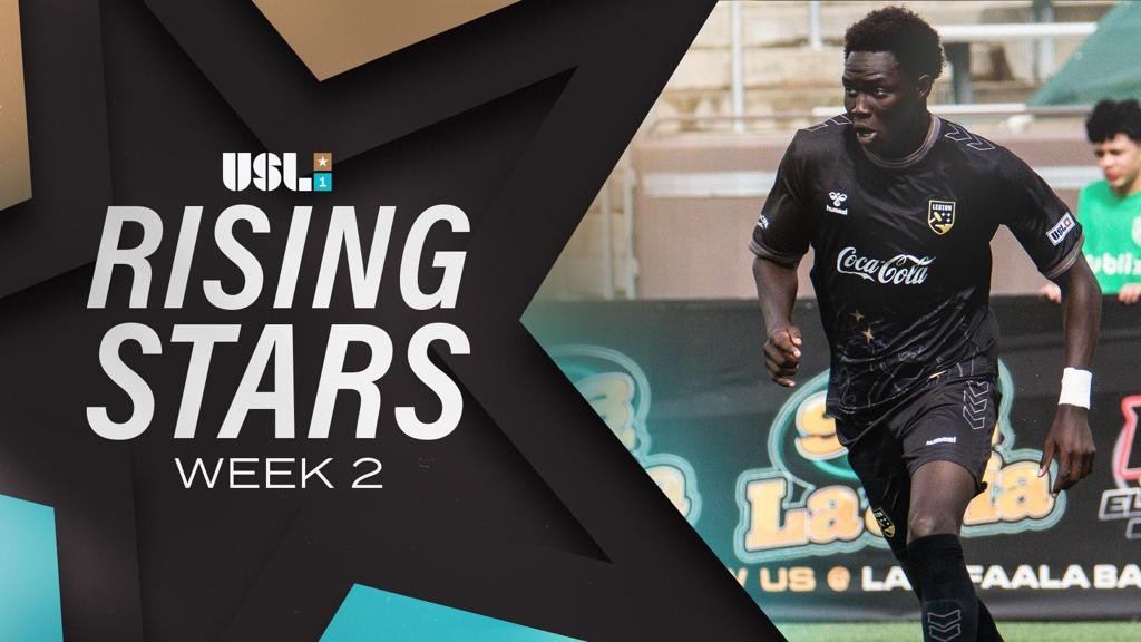 USLChampionship's tweet photo. 5 rising stars who made an 𝐢𝐦𝐩𝐚𝐜𝐭 in Week 2 💪

➡️ https://t.co/JqFxt9g5lS https://t.co/8S6rXKLtNR