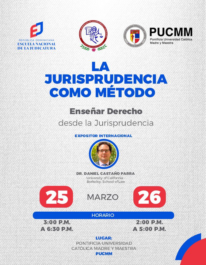 Escuela Nacional de la Judicatura tweet media