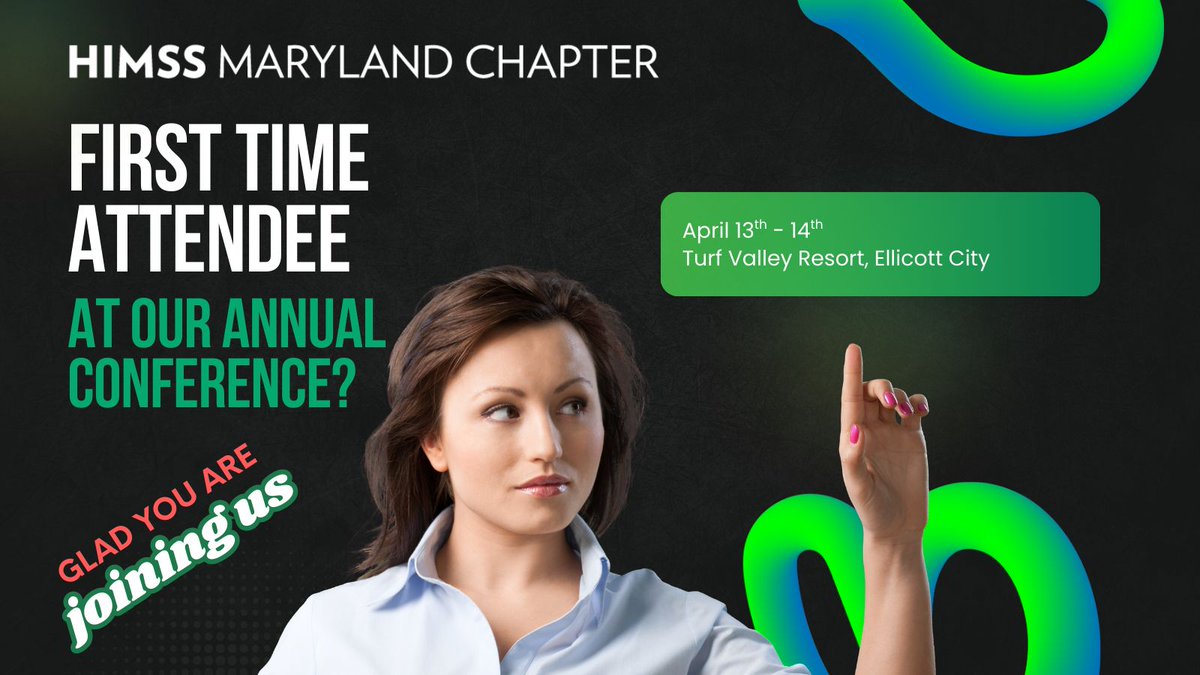 Maryland HIMSS tweet media