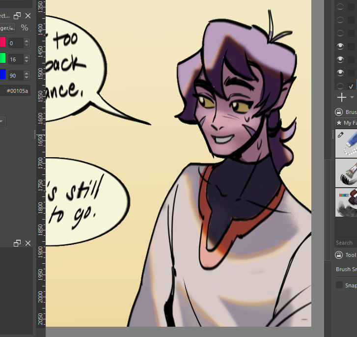 gwenstress's tweet image. i opened an old file... heres keith from a comic page i never posted